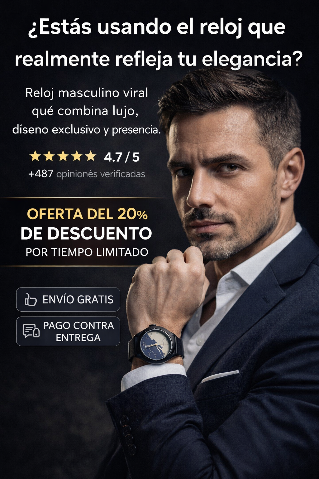 🔥RELOJ BLACK ÁRABE CON DESARMADOR - ¡EL ORIGINAL!🖤🔥